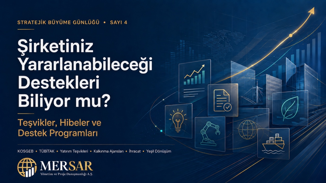 Stratejik Büyüme Günlüğü | Sayı 4: Şirketiniz Yararlanabileceği Destekleri Biliyor mu?