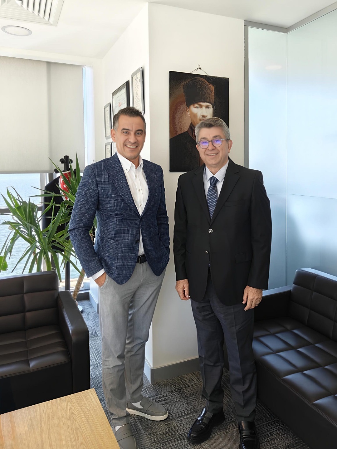 Visit to İzmir Chamber of Commerce Secretary General Prof. Dr. Mustafa Tanyeri